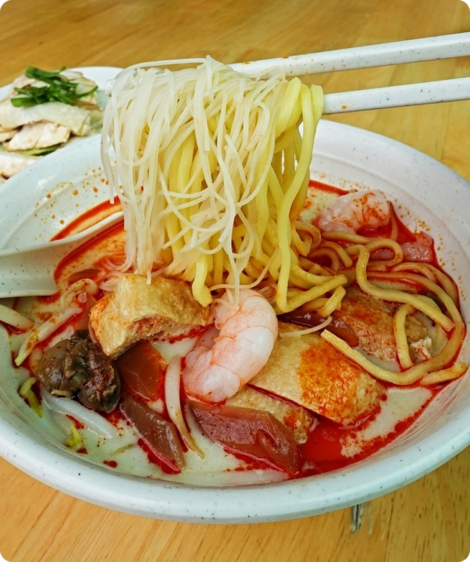 Penang White Curry Mee